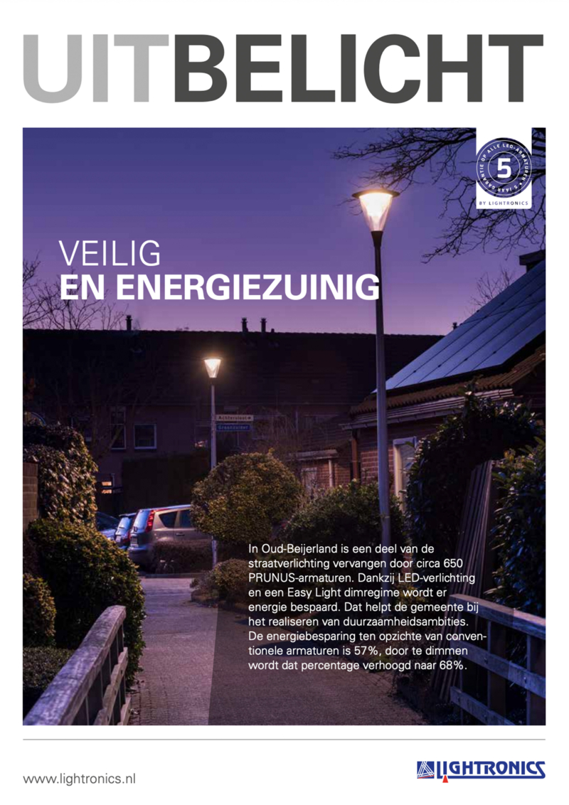 Lightronics uitbelicht PRUNUS A2 Oud Beijerland thumb