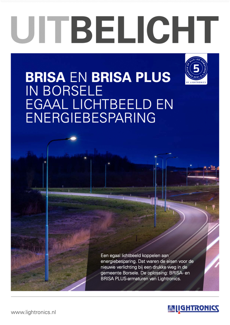 Lightronics uitbelicht brisa brisa plus borsele
