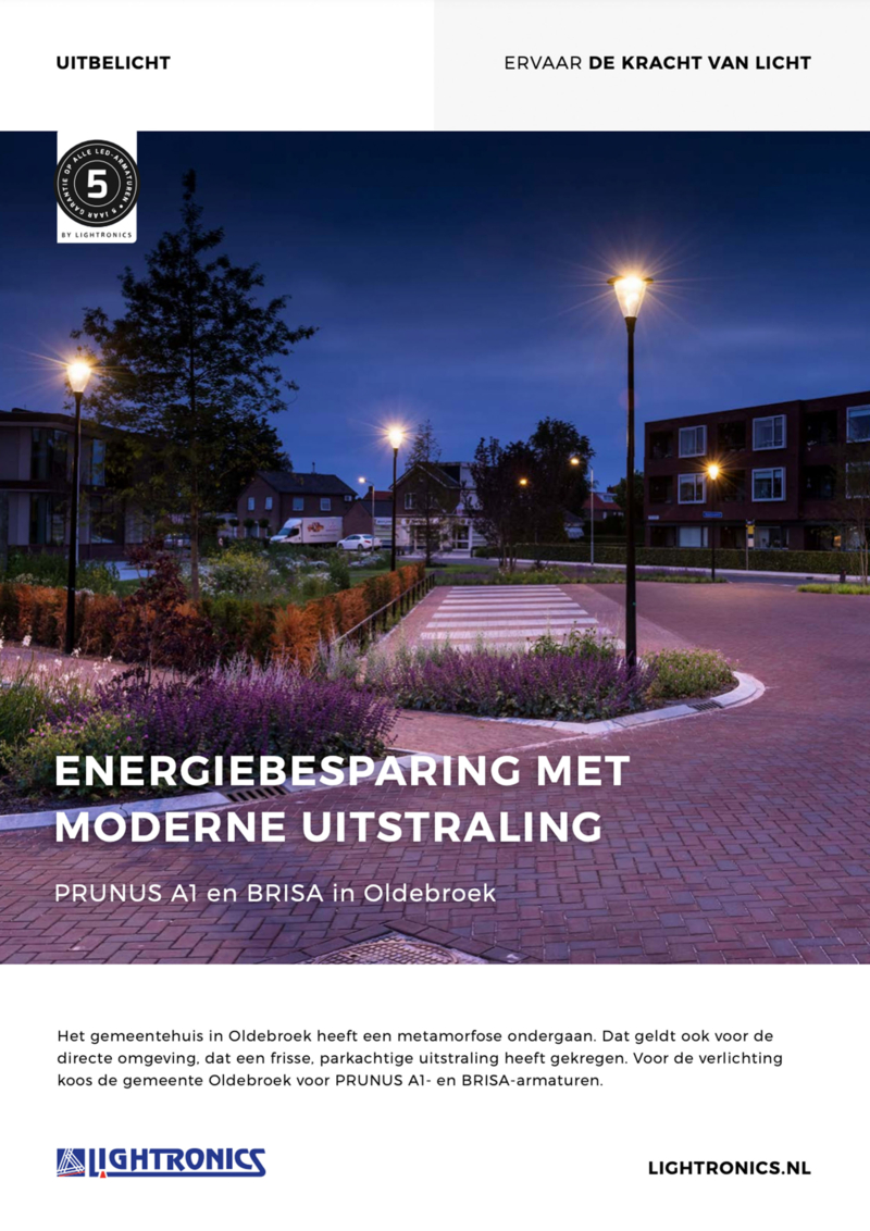 Lightronics uitbelicht Oldebroek