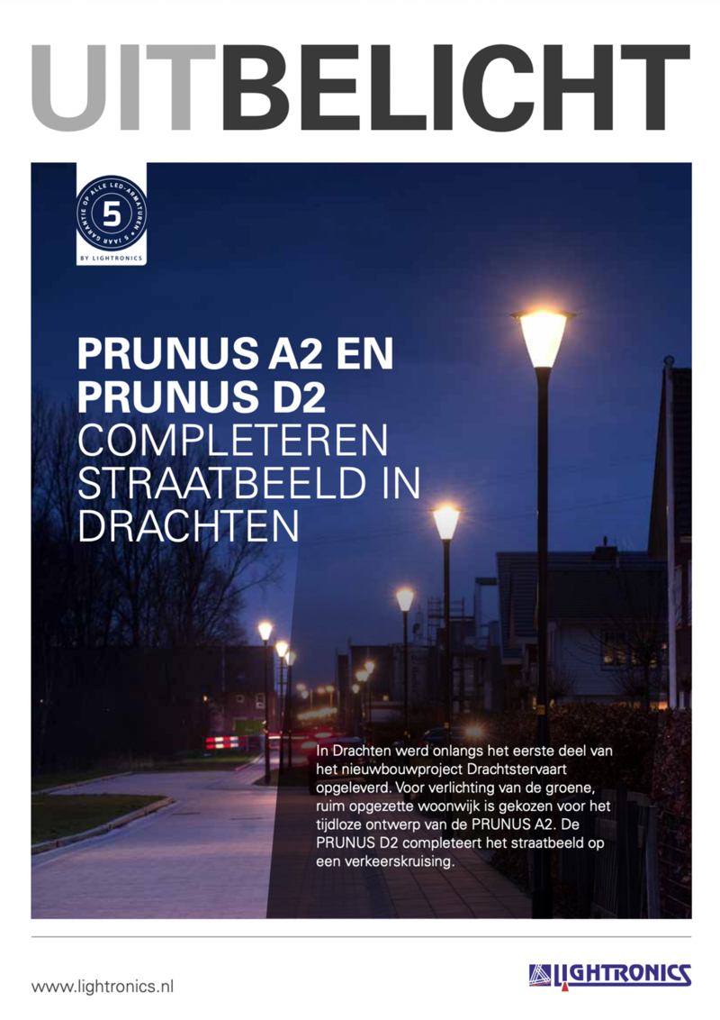 Lightronics uitbelicht PRUNUS A2 PRUNUS D Drachten thumb
