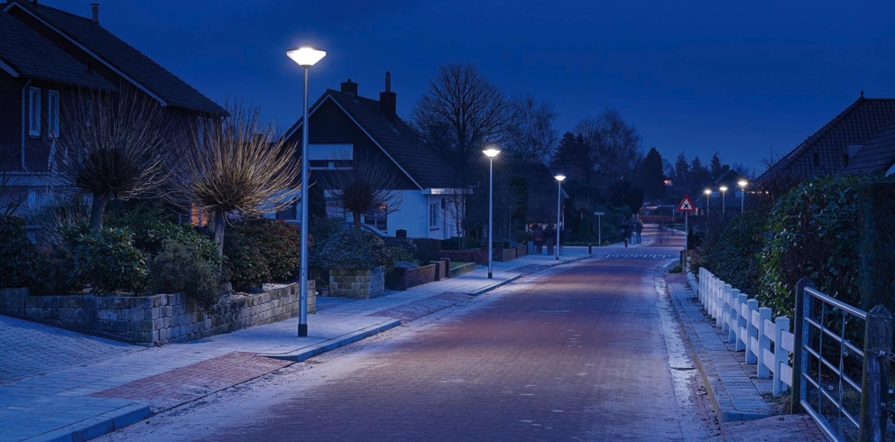 Lightronics KFK armatuur in woonwijk