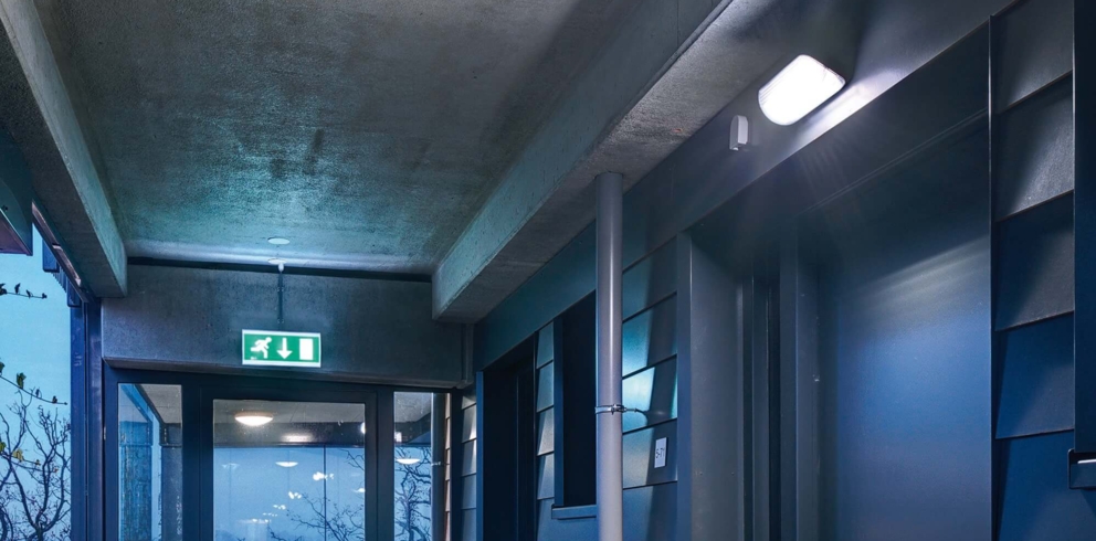 Lightronics WVK armatuur in een appartementencomplex