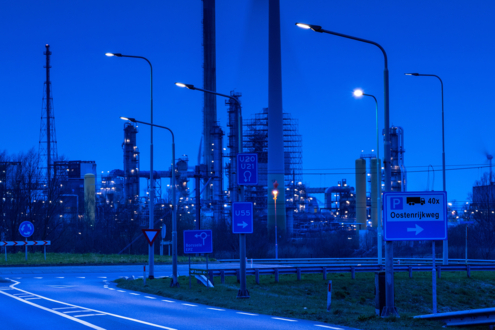 Lightronics BRISA en BRISA PLUS armaturen langs de provinciale weg in Borsele