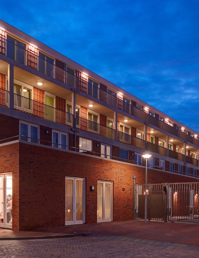 Lightronics TPK armatuur in een appartementencomplex